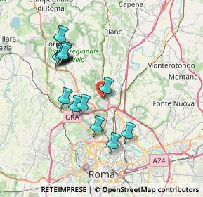 Mappa Via Carenno, 00188 Roma RM, Italia (7.51467)