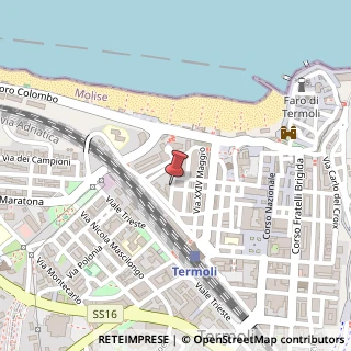 Mappa Via Armando Diaz, 2, 86039 Termoli, Campobasso (Molise)