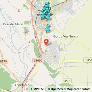 Mappa Via Sant'Antonio, 67051 Avezzano AQ, Italia (2.81273)