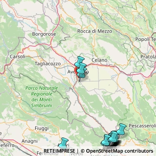 Mappa Via S.antonio, 67051 Avezzano AQ, Italia (30.7075)