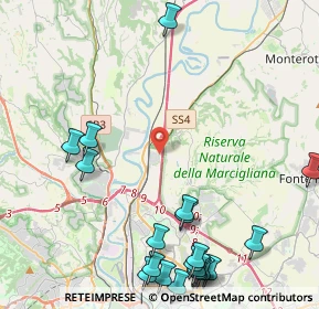 Mappa Via Capoliveri, 00138 Roma RM, Italia (6.267)