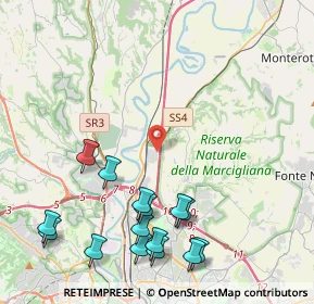 Mappa Via Capoliveri, 00138 Roma RM, Italia (5.47)