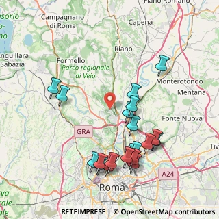 Mappa Via Sesto Calende, 00188 Roma RM, Italia (9.0095)