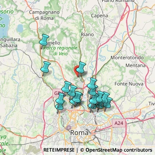 Mappa Via Sesto Calende, 00188 Roma RM, Italia (7.577)