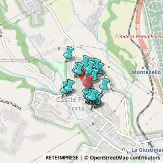 Mappa Via Sesto Calende, 00188 Roma RM, Italia (0.24483)