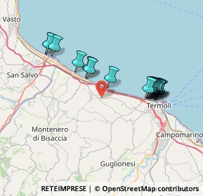 Mappa Strada Provinciale, 86038 Termoli CB, Italia (7.60684)