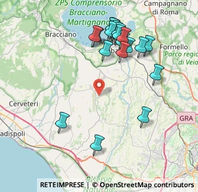 Mappa Cavallirio, 00123 Tragliatella Campitello RM, Italia (8.6245)