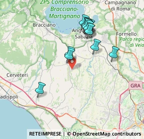 Mappa Cavallirio, 00123 Tragliatella Campitello RM, Italia (7.48714)