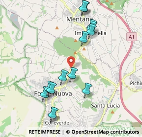 Mappa Via Nomentana, 00013 Roma RM, Italia (2.23714)