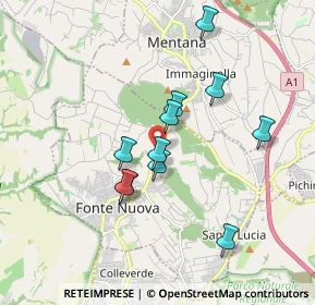 Mappa Via Nomentana, 00013 Roma RM, Italia (1.61273)