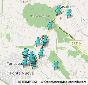 Mappa Via Nomentana, 00013 Roma RM, Italia (1.027)