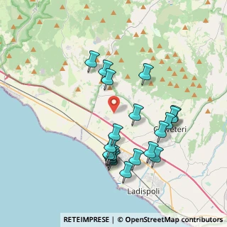 Mappa Via Fosso di Centocorvi, 00052 Cerveteri RM, Italia (4.0155)