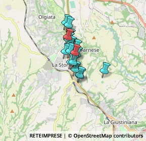 Mappa Cassia Bis a nord di VT, 01036 Campagnano di Roma RM, Italia (1.086)