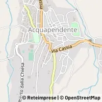 Mapa Acquapendente