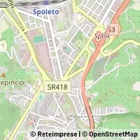 Karte Spoleto