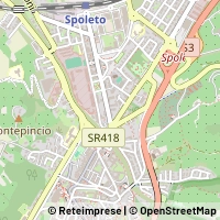 Karte Spoleto