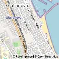 Karte Giulianova