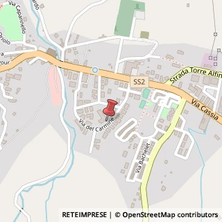 Mappa Via del Carmine, 23, 01021 Acquapendente, Viterbo (Lazio)