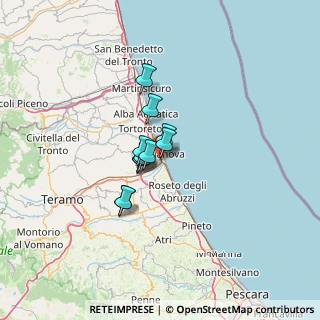 Mappa Via del Girasole, 64021 Giulianova TE, Italia (7.59091)