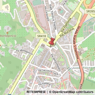 Mappa Piazza garibaldi 9, 06049 Spoleto, Perugia (Umbria)