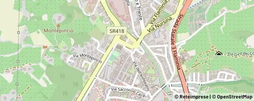 Mappa Spoleto