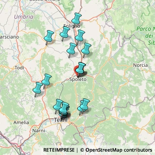 Mappa Piazza Giuseppe Garibaldi, 06049 Spoleto PG, Italia (15.6985)