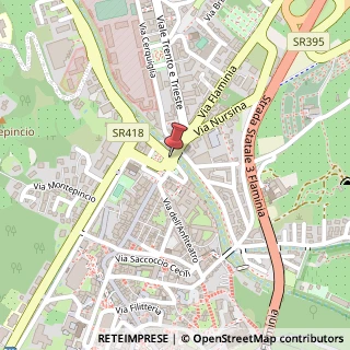 Mappa Piazza Sansi, 5, 06049 Spoleto, Perugia (Umbria)