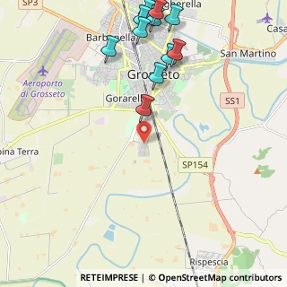 Mappa Via Marcello Mastroianni, 58100 Grosseto GR, Italia (2.79182)