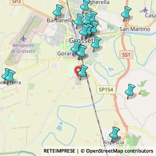 Mappa Via Marcello Mastroianni, 58100 Grosseto GR, Italia (2.717)