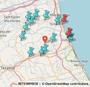 Mappa SP 15c, 64023 Mosciano Sant'Angelo TE, Italia (7.66533)