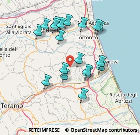 Mappa SP 15c, 64023 Mosciano Sant'Angelo TE, Italia (7.23526)