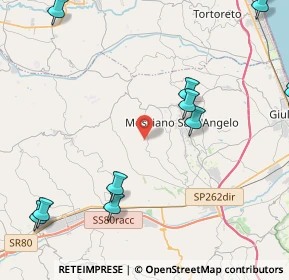 Mappa SP 15c, 64023 Mosciano Sant'Angelo TE, Italia (7.008)
