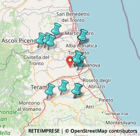 Mappa Contrada Collepietro, 64023 Mosciano Sant'Angelo TE, Italia (11.71)