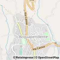 Kaart Acquapendente