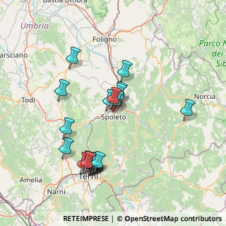 Mappa Viale Trento e Trieste, 06049 Spoleto PG, Italia (15.5015)