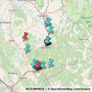 Mappa Viale Trento e Trieste, 06049 Spoleto PG, Italia (13.8255)