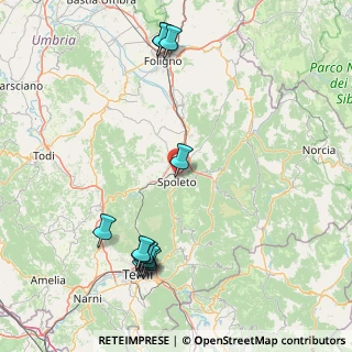 Mappa Viale Trento e Trieste, 06049 Spoleto PG, Italia (20.569166666667)