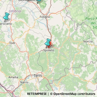 Mappa Viale Trento e Trieste, 06049 Spoleto PG, Italia (54.169375)