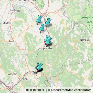 Mappa Via Cerquiglia, 06049 Spoleto PG, Italia (15.8115)