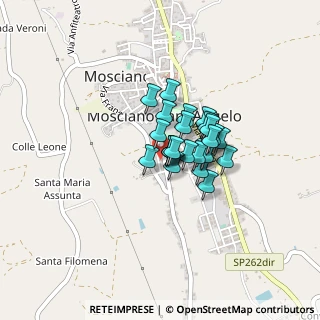 Mappa Via Pietro Nenni, 64023 Mosciano Sant'Angelo TE, Italia (0.25185)