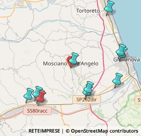 Mappa Via Pietro Nenni, 64023 Mosciano Sant'Angelo TE, Italia (5.06273)