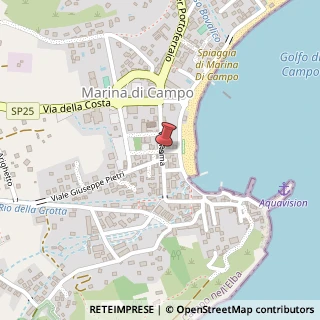 Mappa Via Roma, 141, 57034 Campo nell'Elba, Livorno (Toscana)