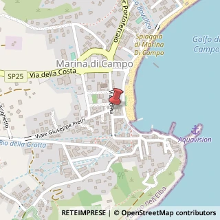 Mappa Via Roma, 42, 57034 Campo nell'Elba, Livorno (Toscana)