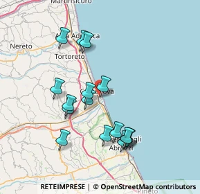 Mappa Via Parenzo, 64021 Giulianova TE, Italia (7.3175)