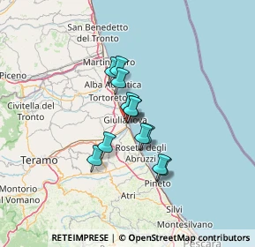 Mappa Via Parenzo, 64021 Giulianova TE, Italia (8.855)