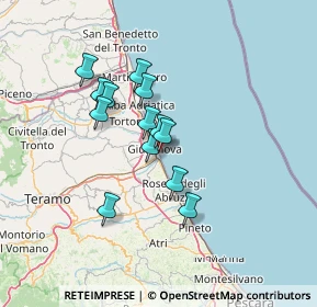 Mappa Viale di Vittorio c, 64021 Giulianova TE, Italia (10.81077)