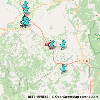 Mappa Loc. Roseto Collina, 06059 Todi PG, Italia (5.79667)