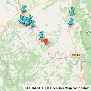 Mappa Loc. Roseto Collina, 06059 Todi PG, Italia (5.60545)