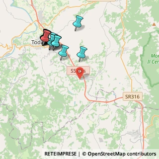 Mappa Loc. Roseto Collina, 06059 Todi PG, Italia (4.988)