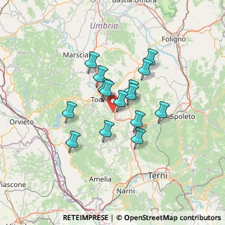 Mappa Loc. Rosceto, 06059 Todi PG, Italia (10.63267)